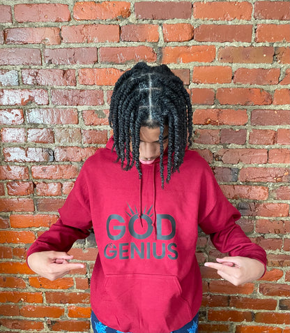 Burgundy Unisex Hoodie